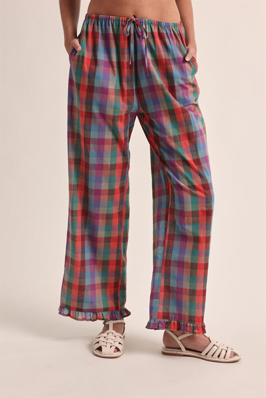 Poppy Plaid Pant