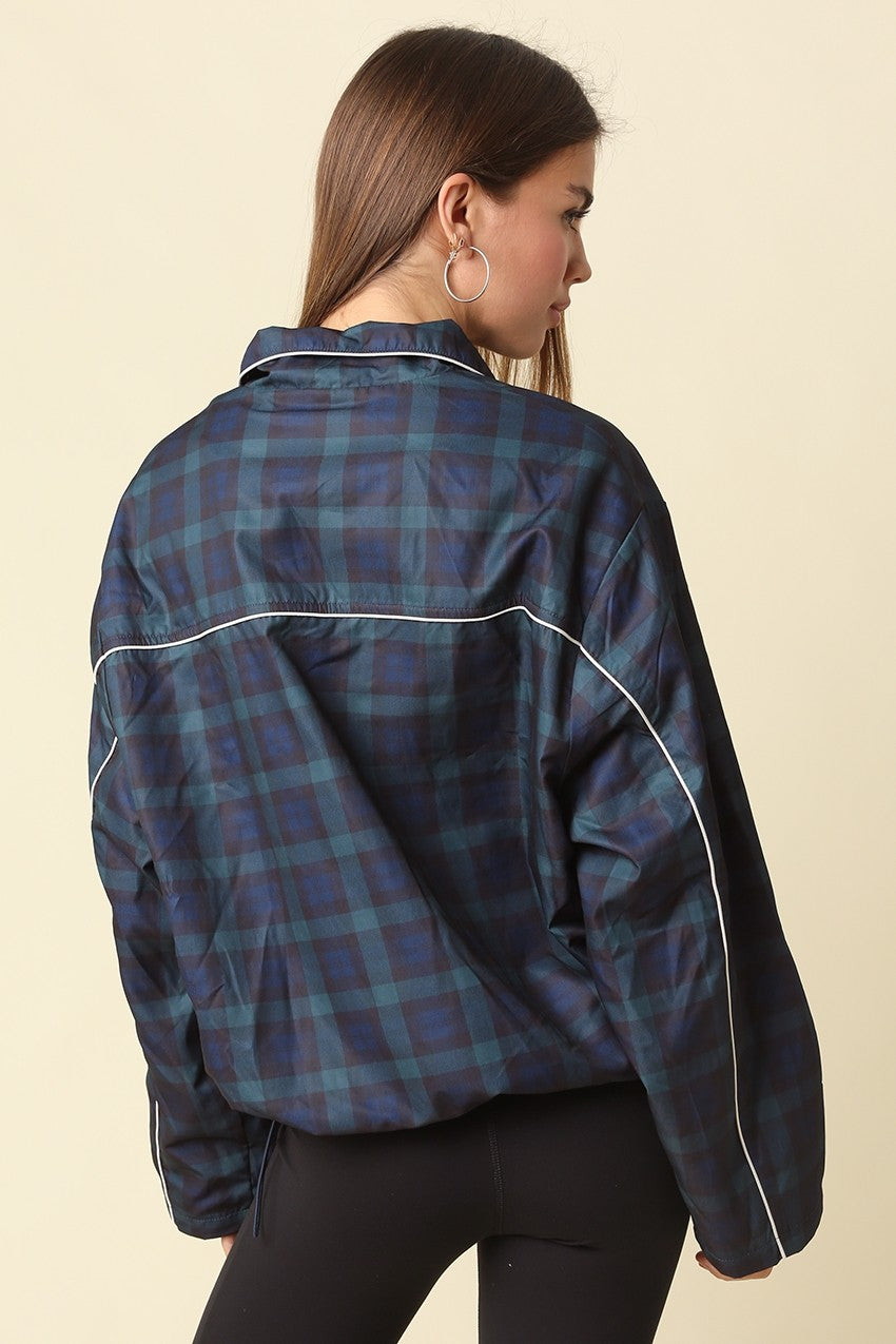 Millie Plaid Jacket