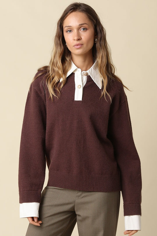 Alina Rugby Sweater