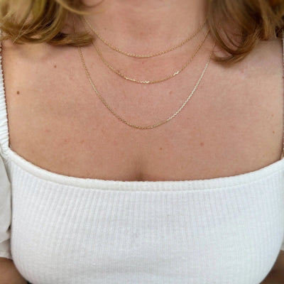 0.9mm Link Chain - Beloved Boutique