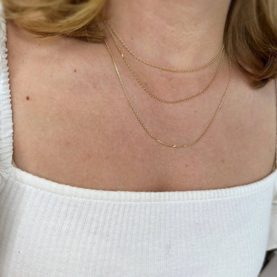 0.9mm Link Chain - Beloved Boutique