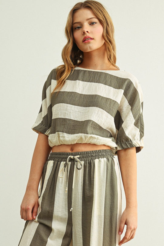 Callie Striped Top