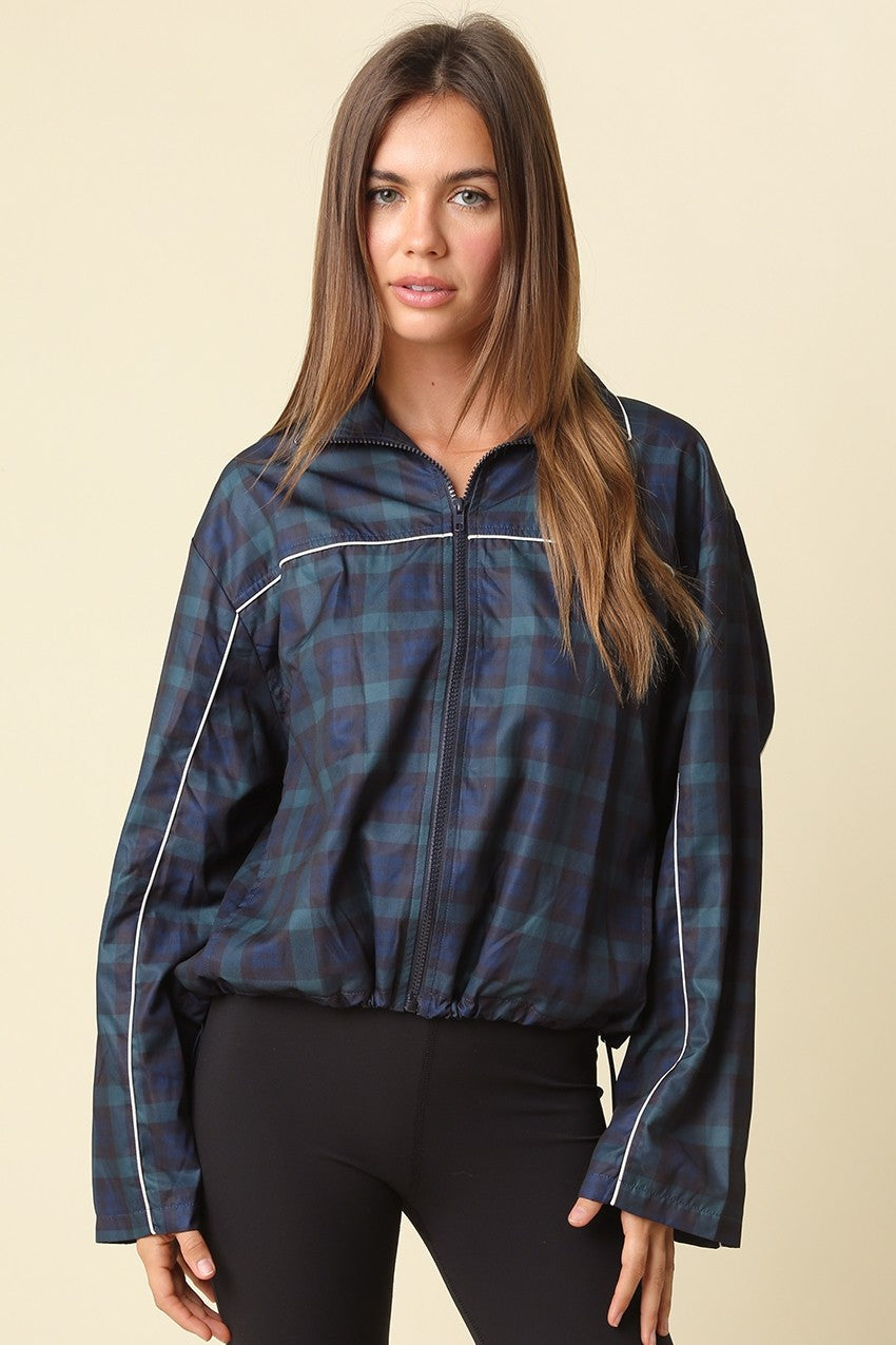 Millie Plaid Jacket