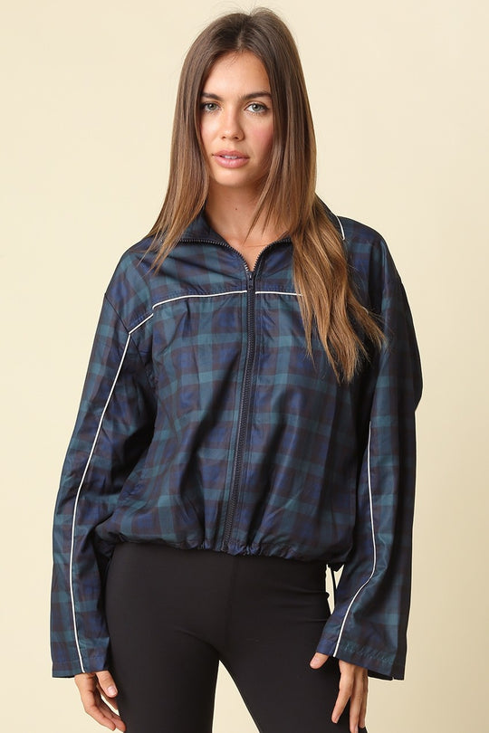Millie Plaid Jacket