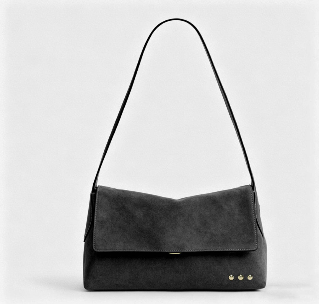 Miranda Suede Flap Crossbody