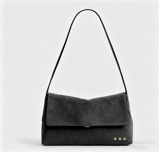 Miranda Suede Flap Crossbody