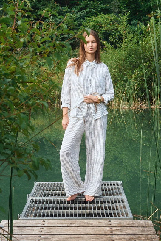 Rowan Striped Pant - Beloved Boutique 