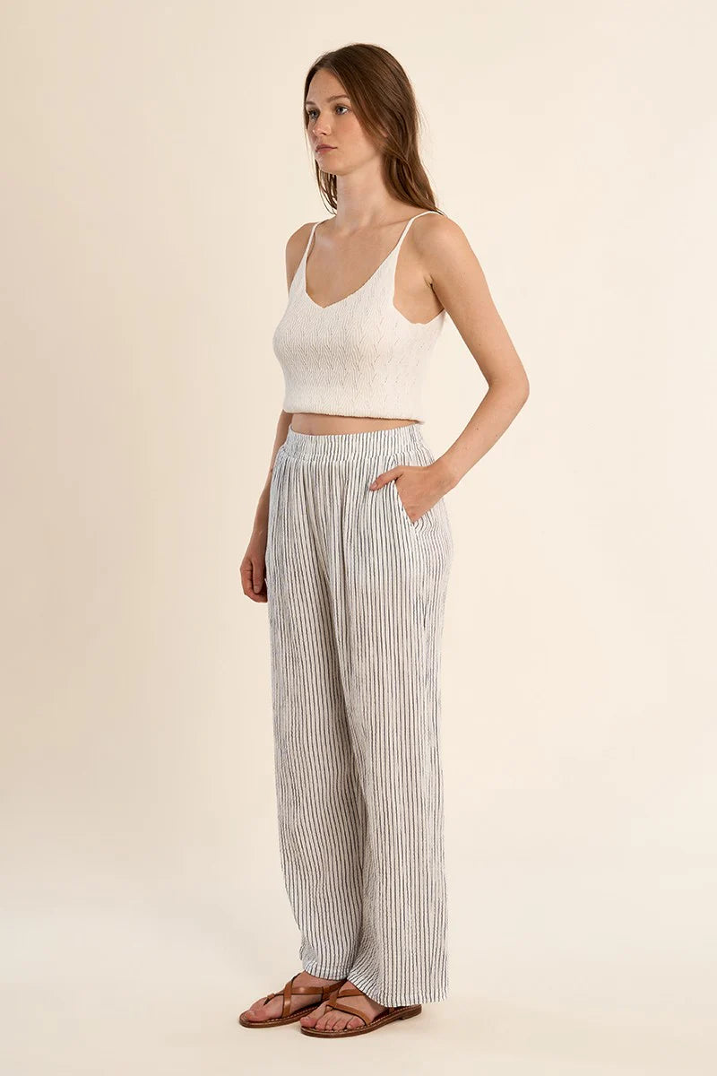 Rowan Striped Pant - Beloved Boutique 
