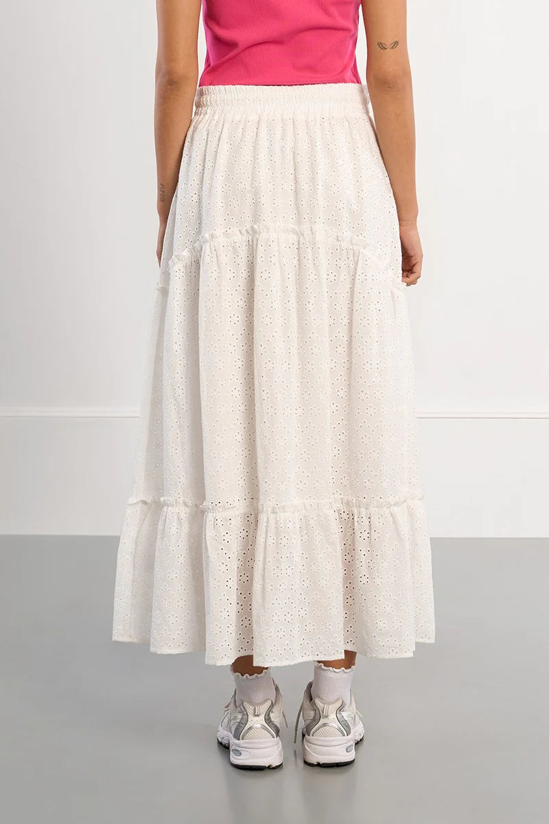 Cassidy Eyelet Maxi Dress - Beloved Boutique 