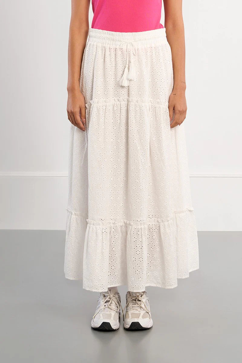 Cassidy Eyelet Maxi Dress - Beloved Boutique 