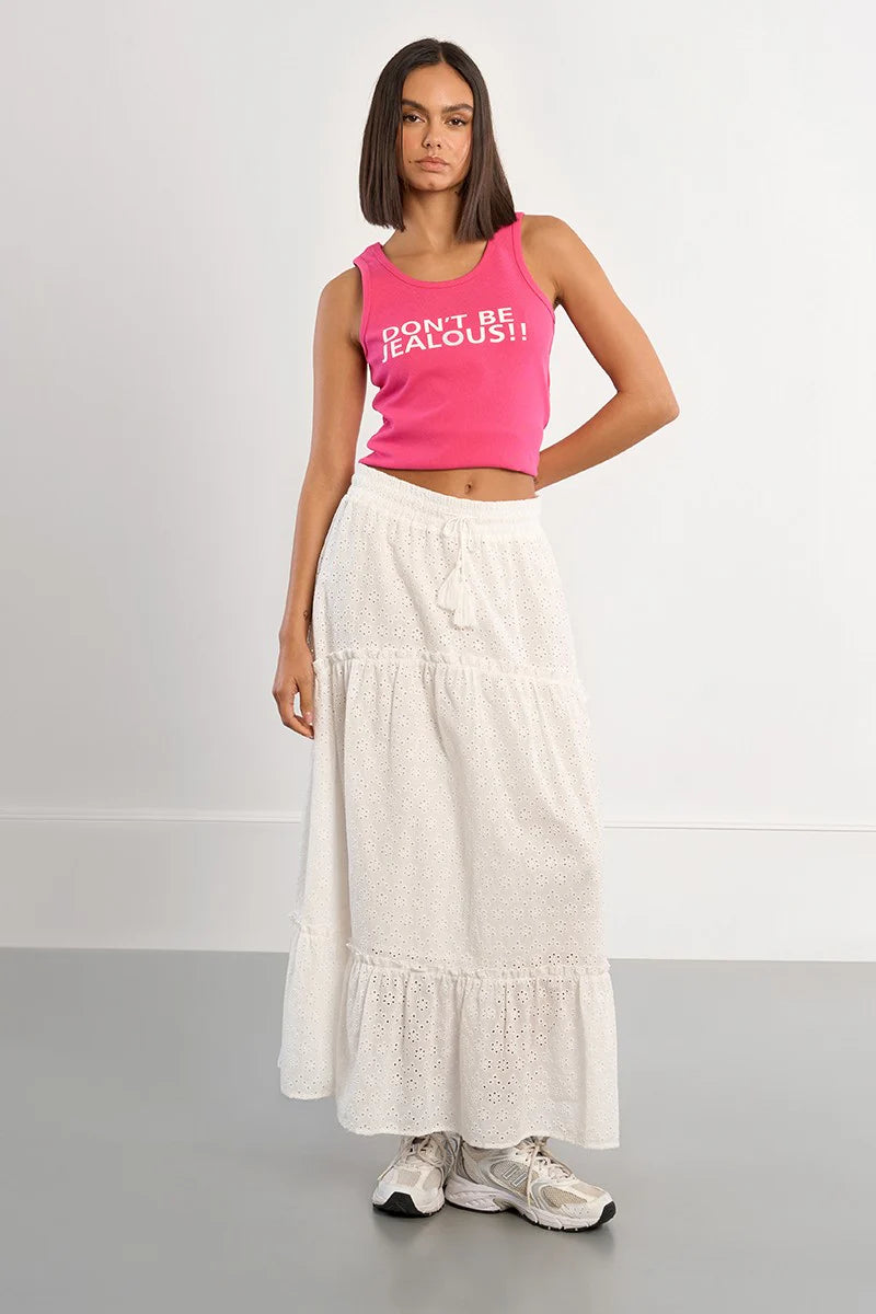 Cassidy Eyelet Maxi Dress - Beloved Boutique 