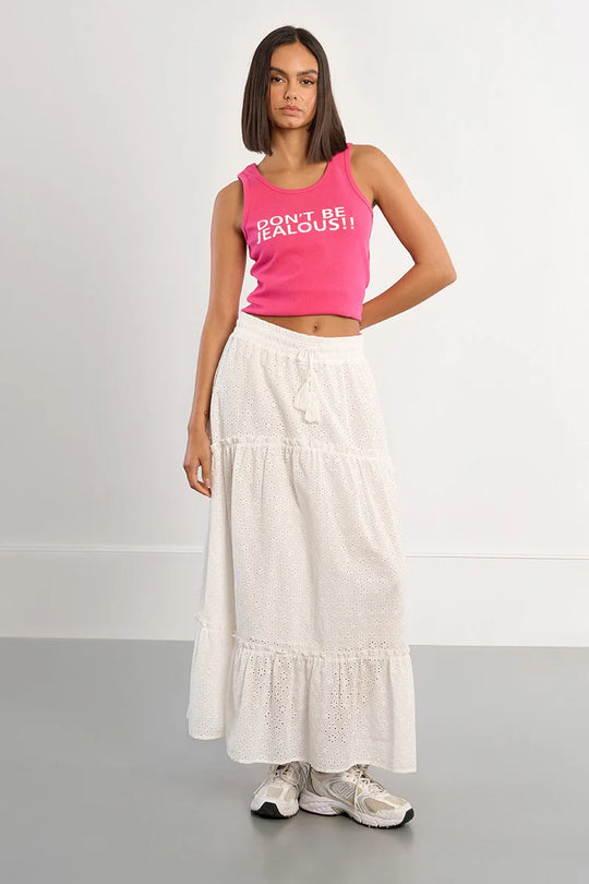 Cassidy Eyelet Maxi Dress - Beloved Boutique 
