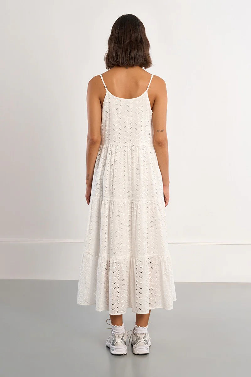 Iris Eyelet Maxi Dress - Beloved Boutique 
