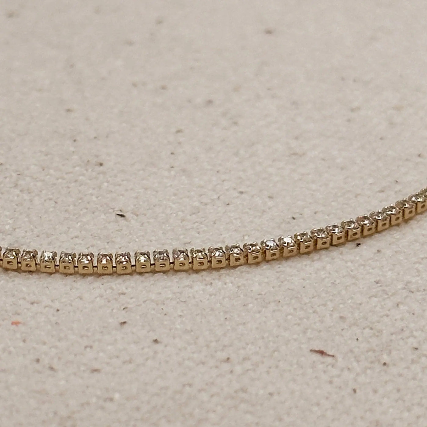 18k Gold Filled 1.2mm CZ Tennis Bracelet - Beloved Boutique