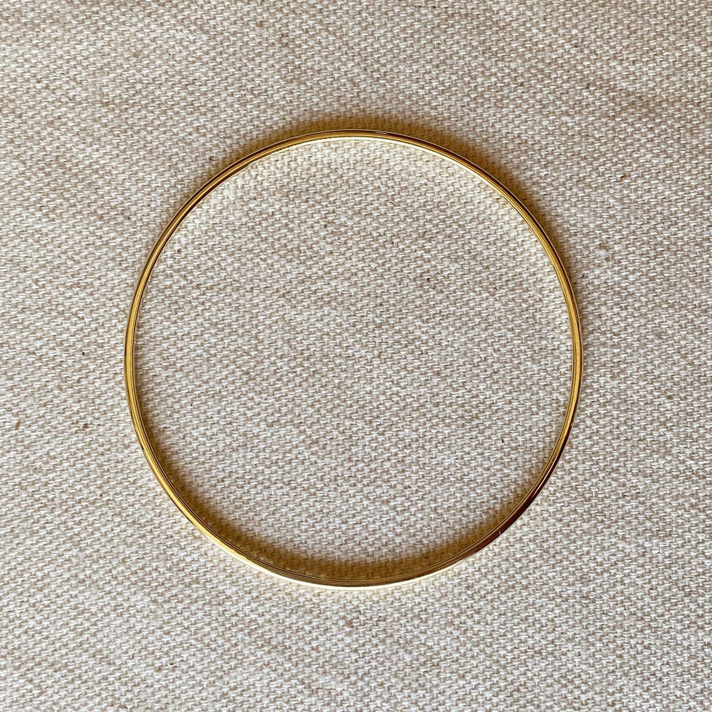 18k Gold Filled Bangle Bracelet GoldFi