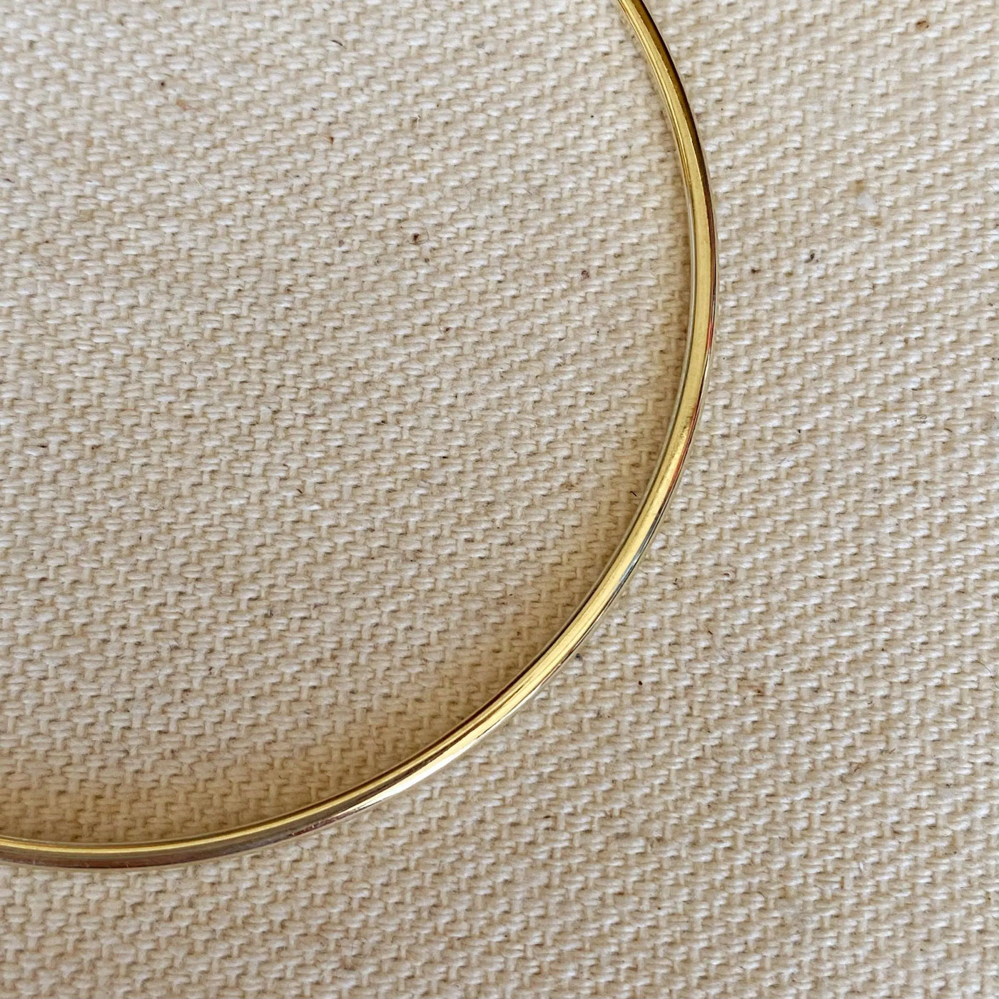 18k Gold Filled Bangle Bracelet GoldFi