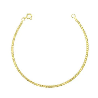 18k Gold Filled 2.0mm thickness Cuban Bracelet - Beloved Boutique