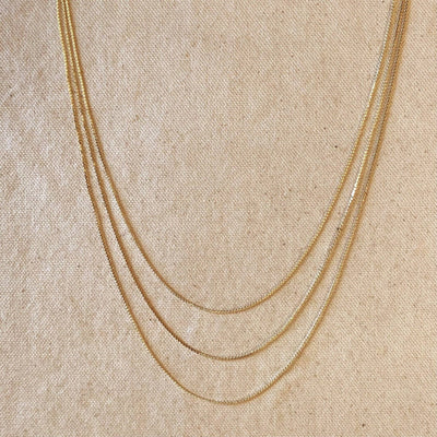 18k Gold Filled Dainty Chain Necklace - Beloved Boutique