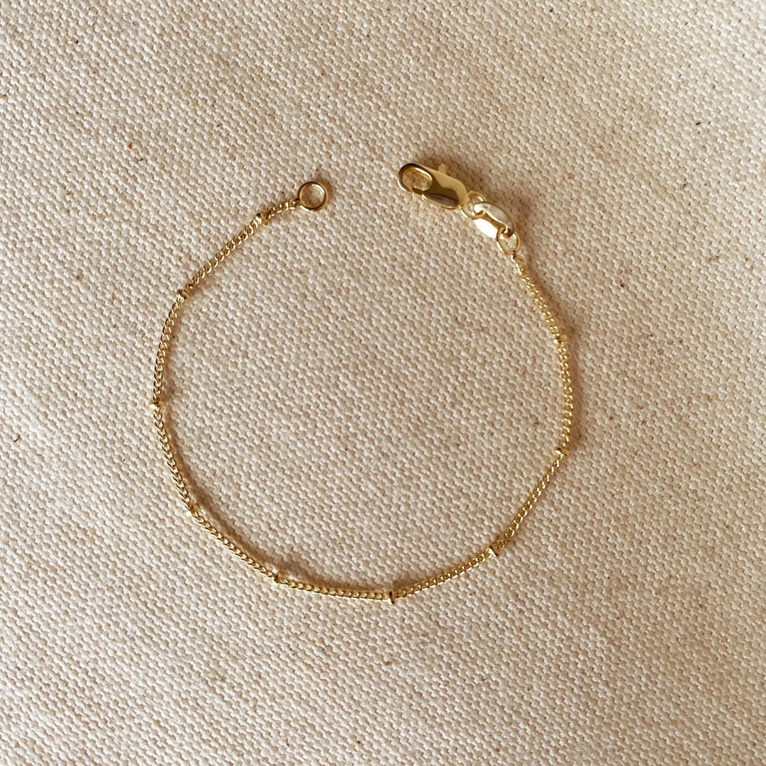 18k Gold Filled Satellite Bracelet - Beloved Boutique