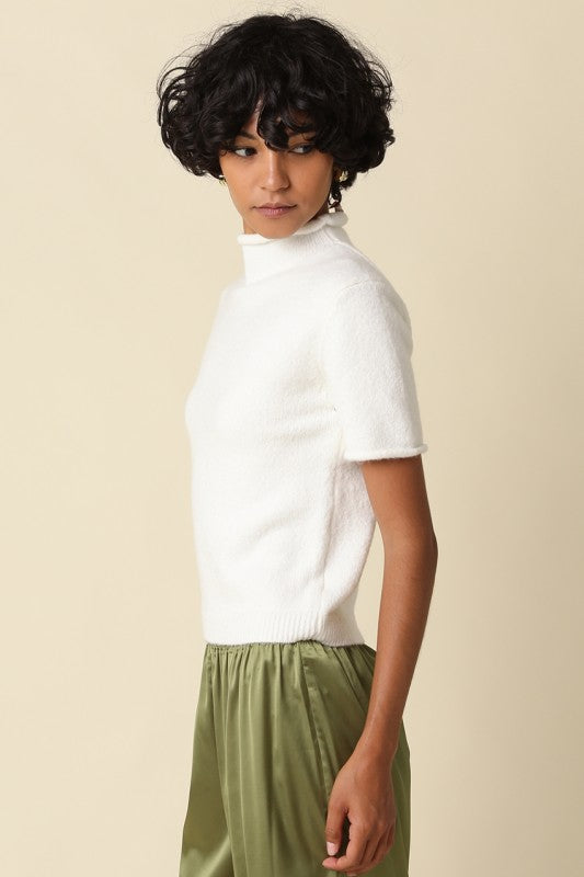 Alani Mock Neck Top