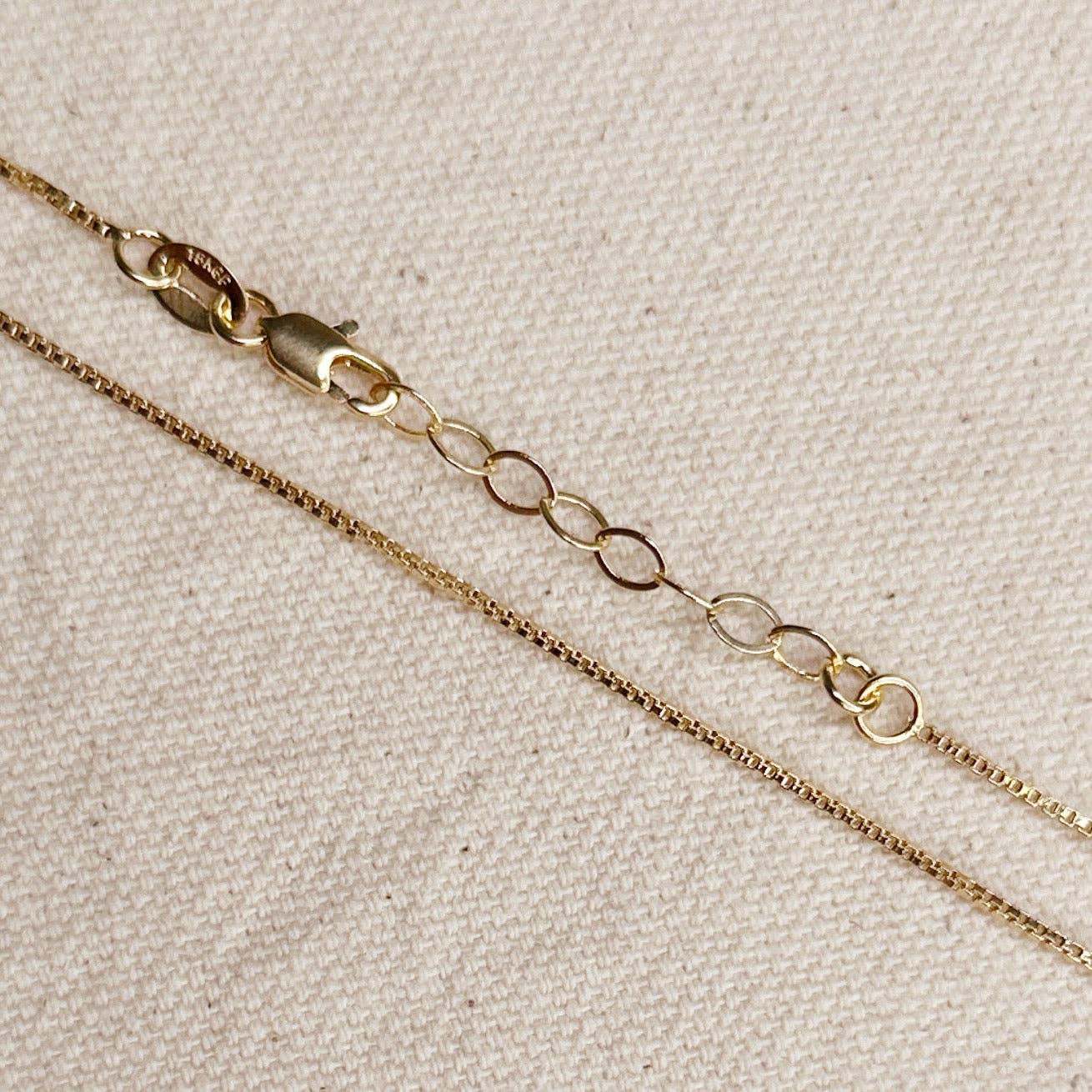 1mm Box Chain Bracelet - Beloved Boutique