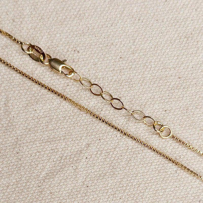 1mm Box Chain Bracelet - Beloved Boutique