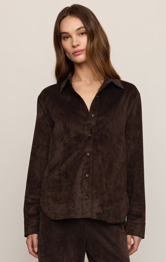 Maren Suede Shirt