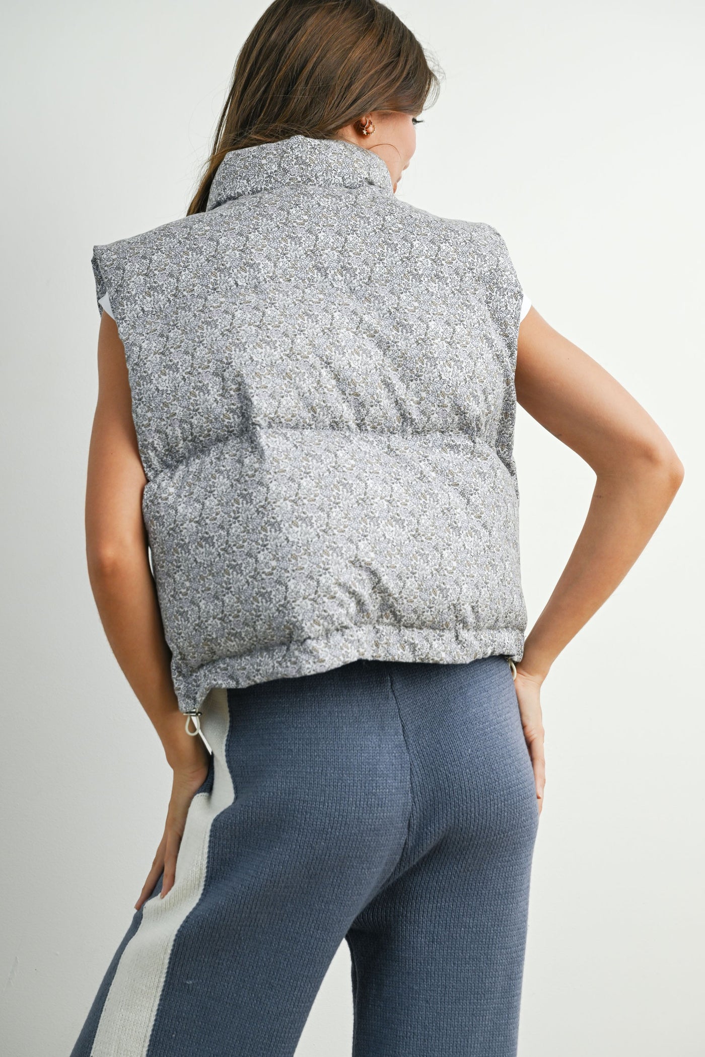 Pixie Floral Puffer Vest