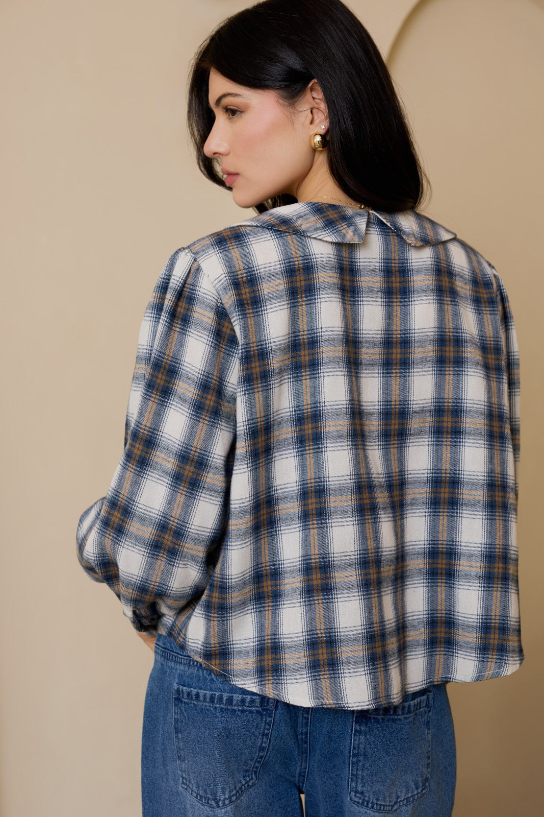 Woodlands Plaid Top