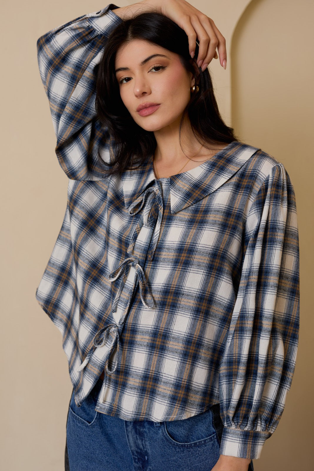 Woodlands Plaid Top