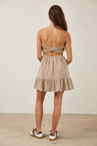 Wyatt Gingham Romper