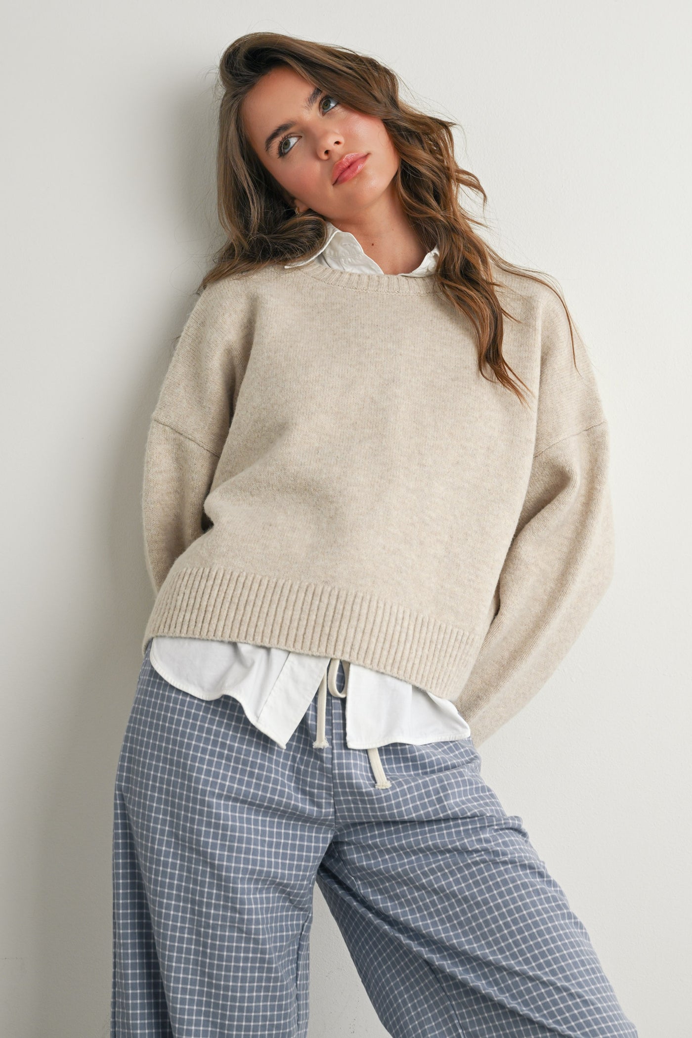 Fleur Tie Back Sweater