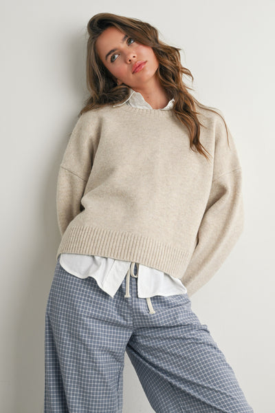 Fleur Tie Back Sweater