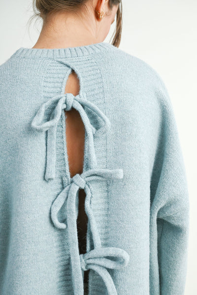 Fleur Tie Back Sweater
