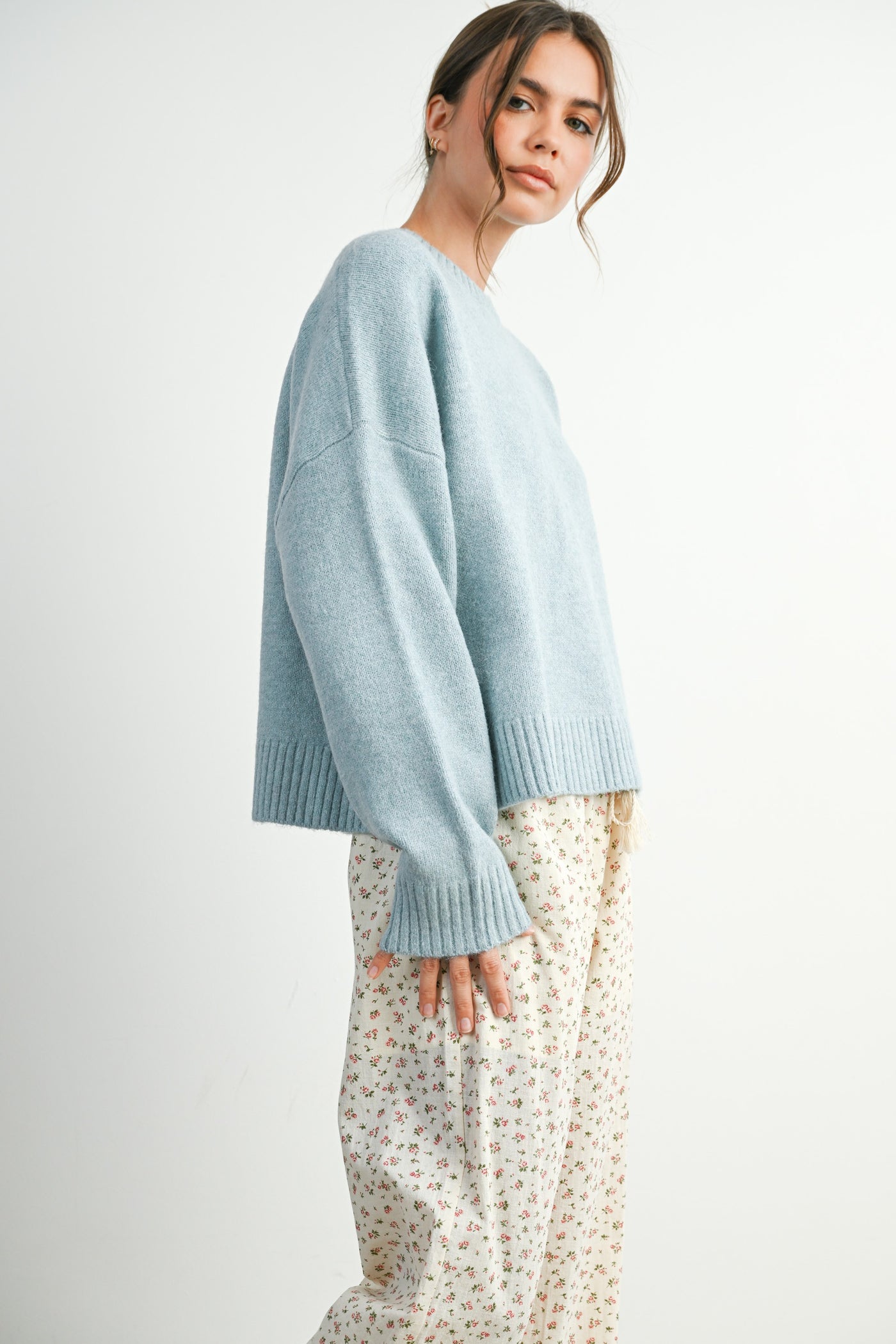 Fleur Tie Back Sweater