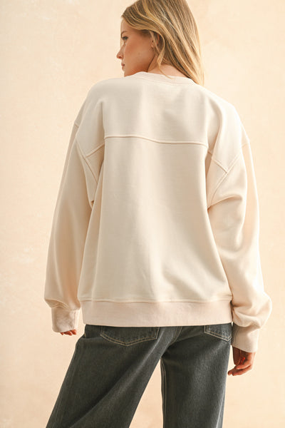 Paris Patch Sweatshirt