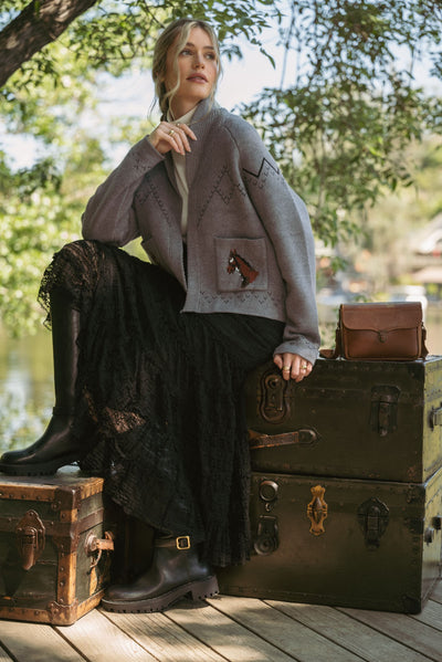 Dark Horses Cardigan