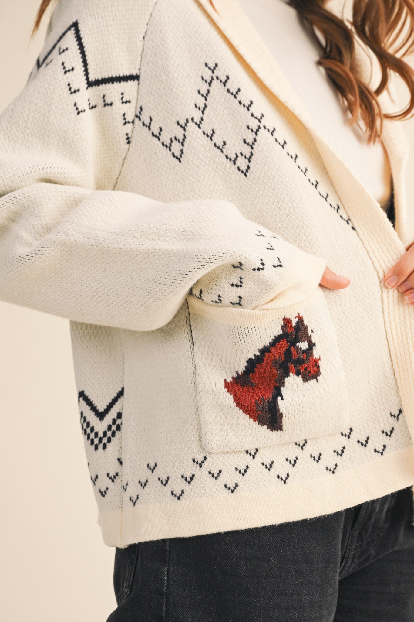 Dark Horses Cardigan