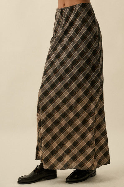 Knox Ombre Plaid Skirt