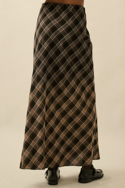 Knox Ombre Plaid Skirt