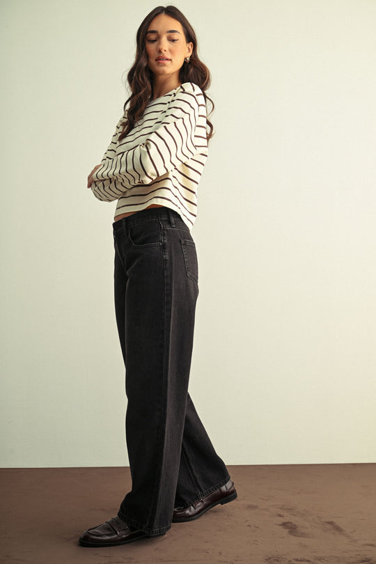 Baggy Wide Leg Denim