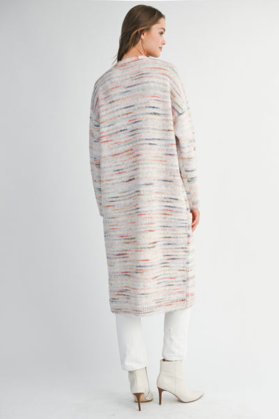 Coastal Winter Long Cardigan