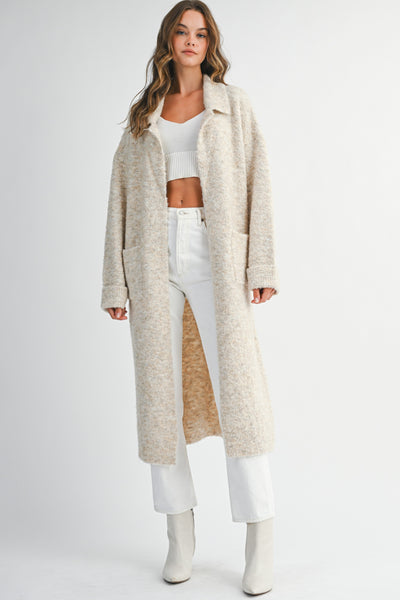 Fire Side Long Cardigan