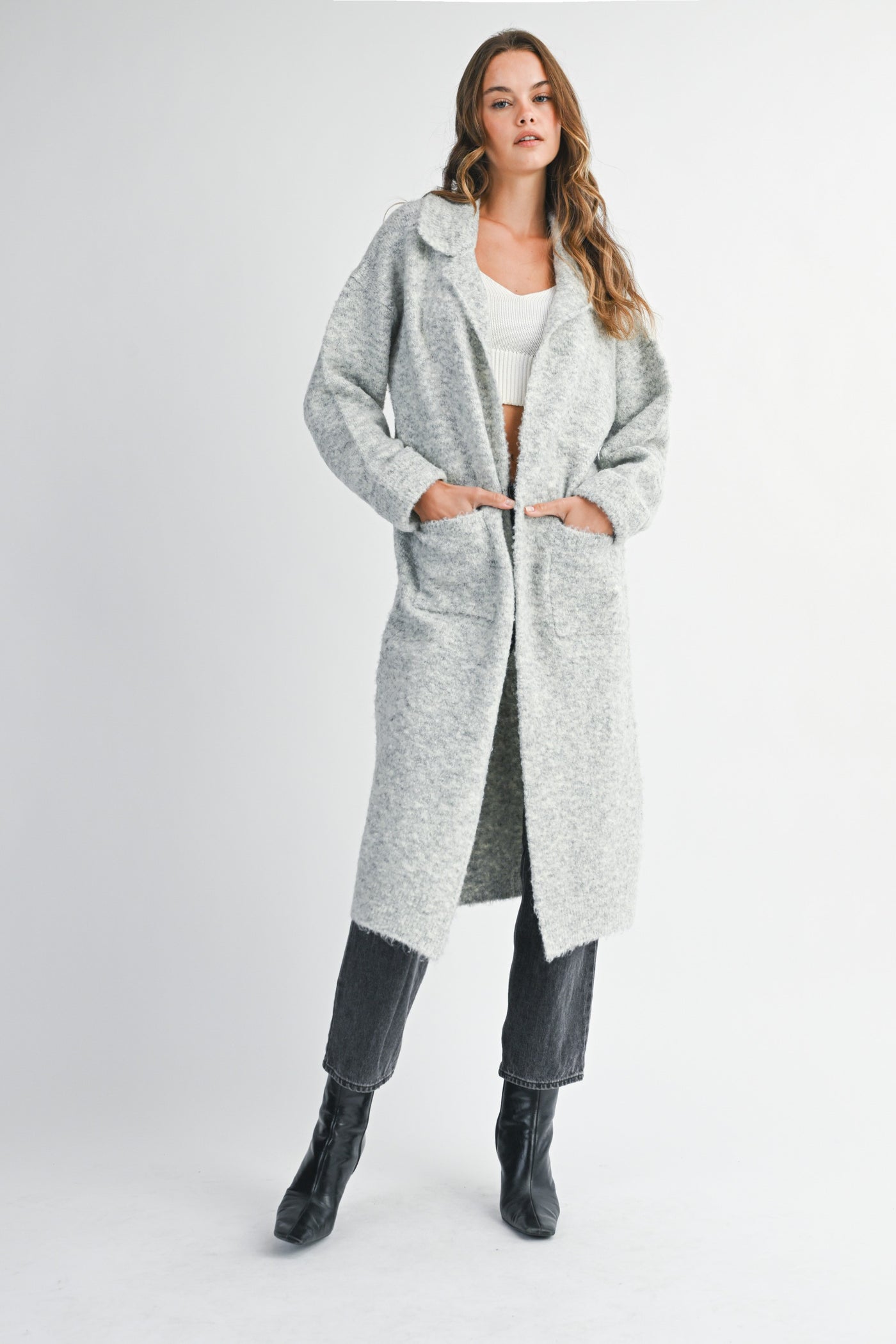 Fire Side Long Cardigan