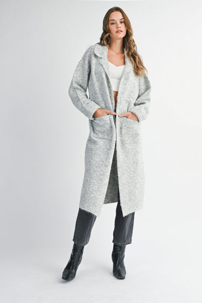 Fire Side Long Cardigan