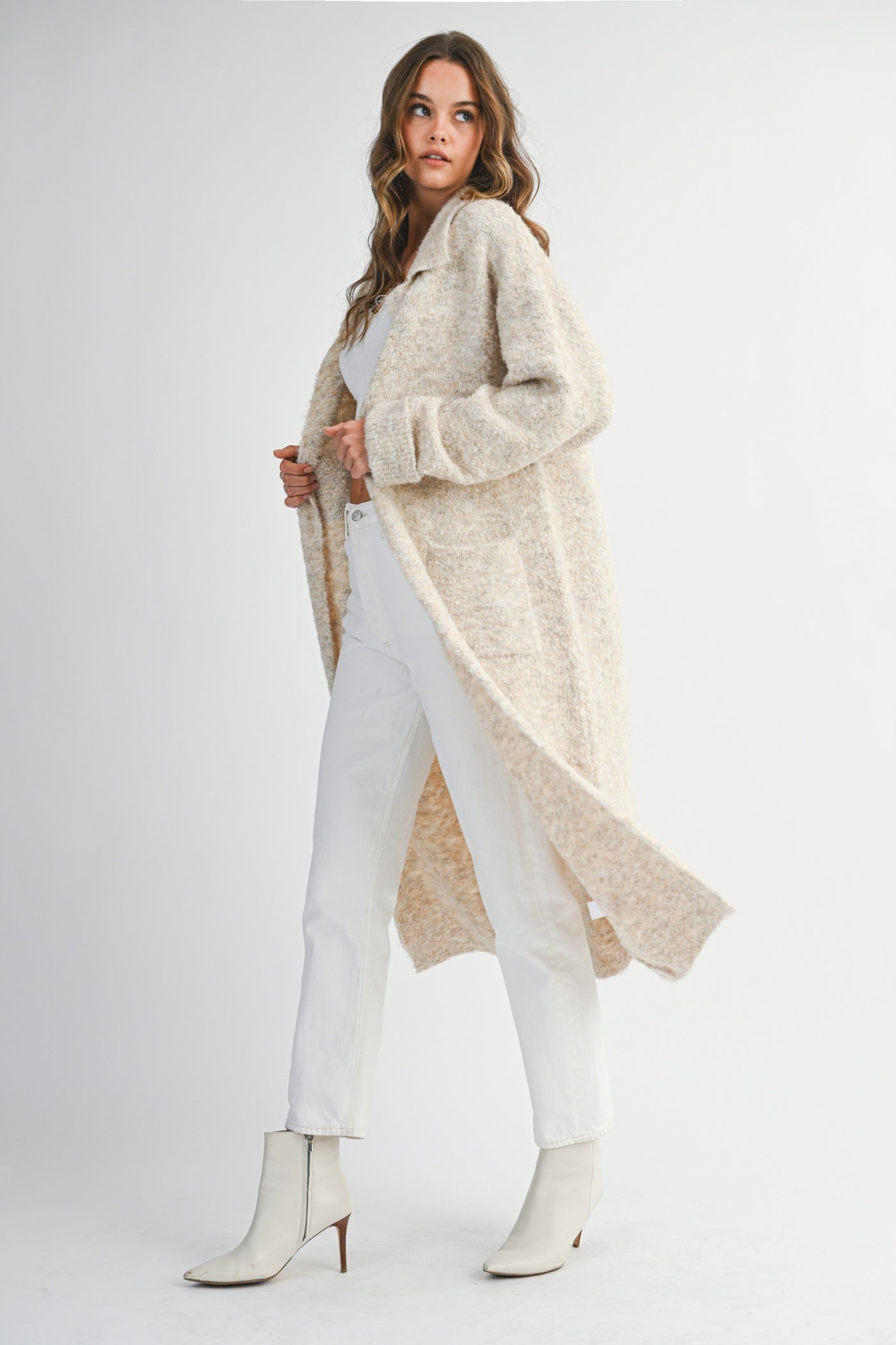 Fire Side Long Cardigan