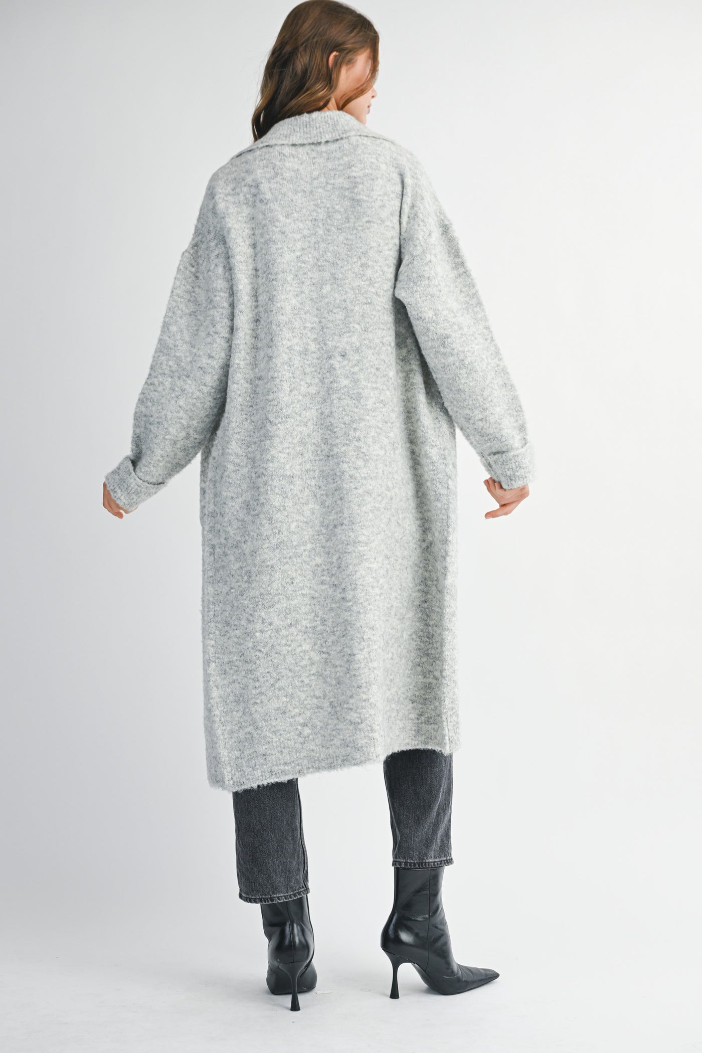 Fire Side Long Cardigan
