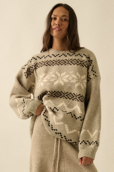 Snowflake Alpine Sweater