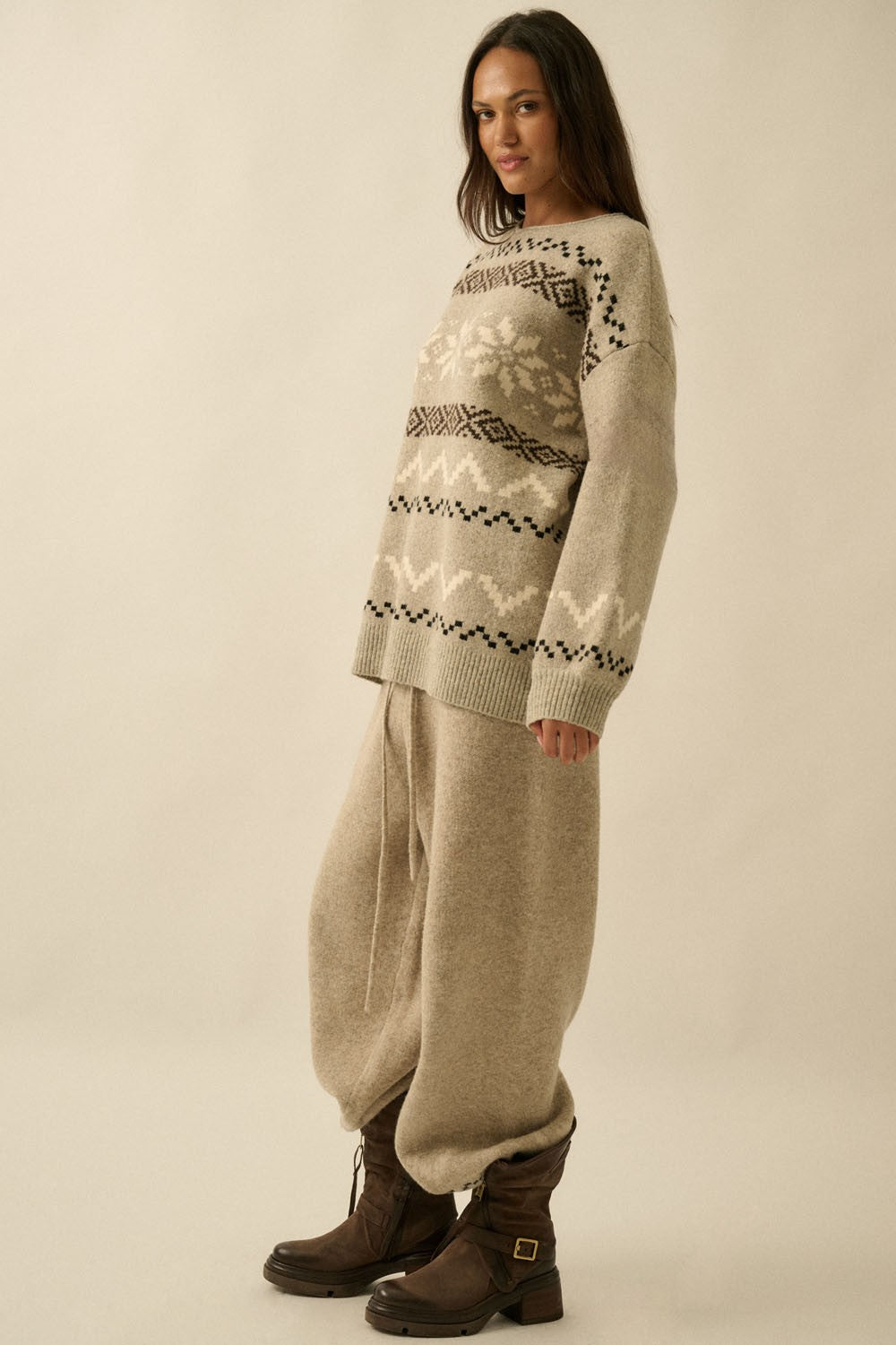 Snowflake Alpine Sweater