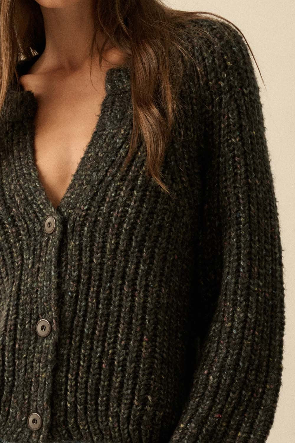 Sterling Rib Knit Cardigan